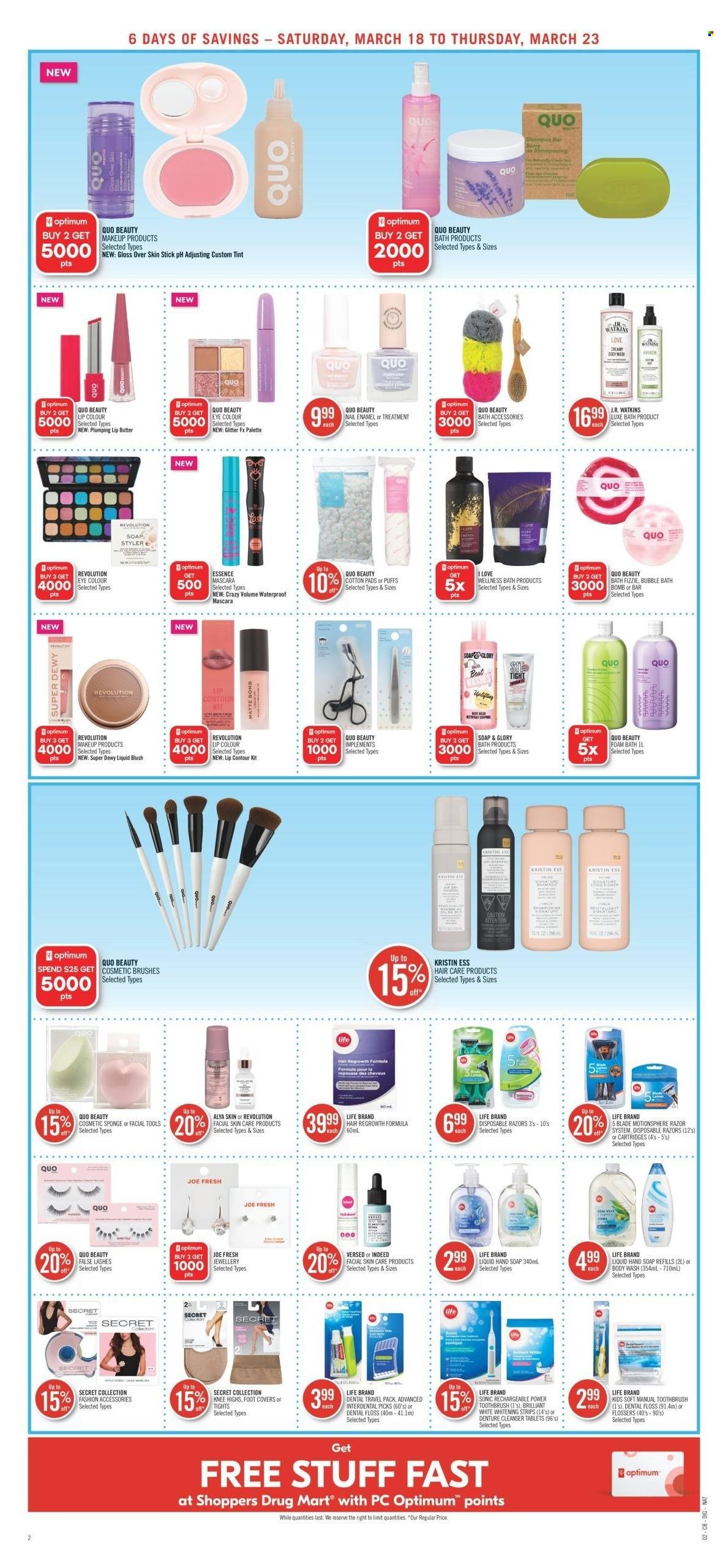 Shoppers Drug Mart flyer - March 18, 2023 - March 23, 2023. Page 10