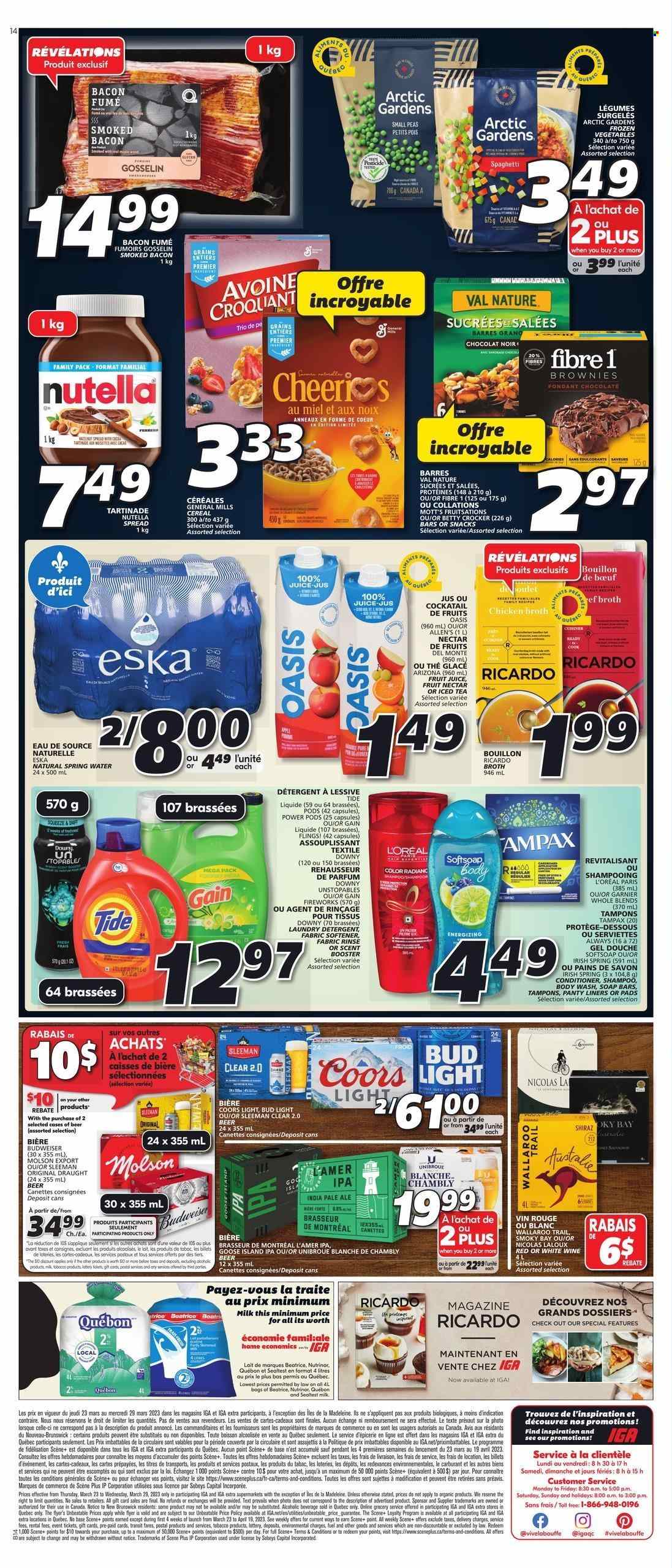 IGA flyer - March 23, 2023 - March 29, 2023. Page 6