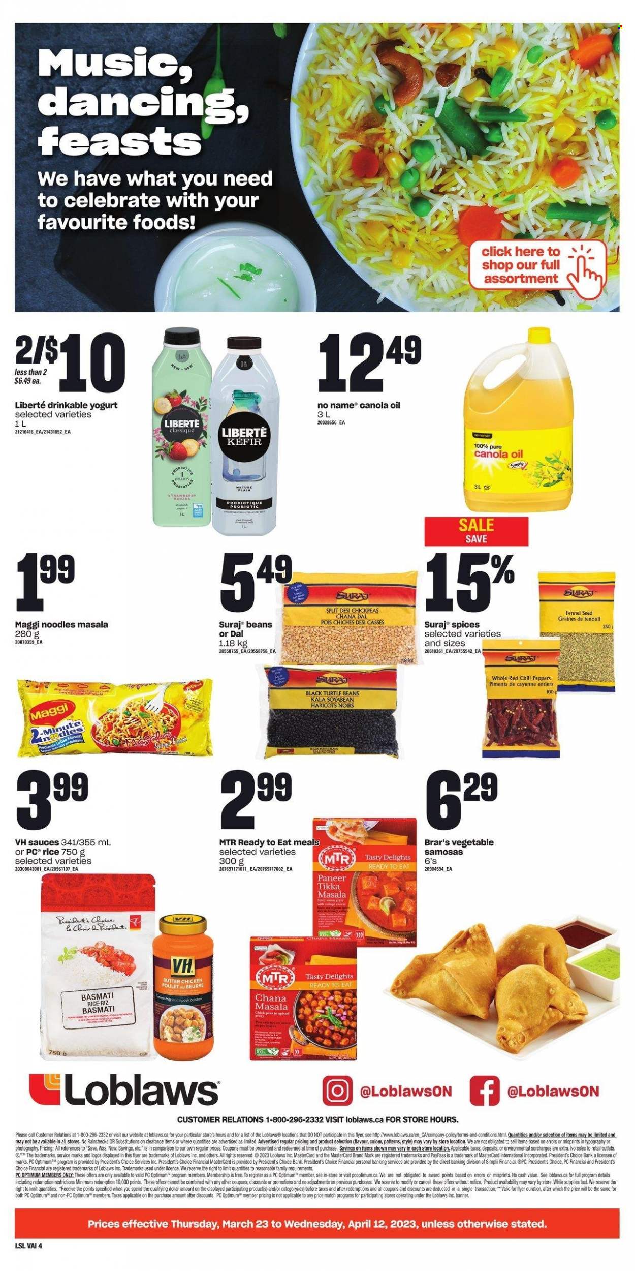 Loblaws flyer - March 23, 2023 - April 12, 2023. Page 4