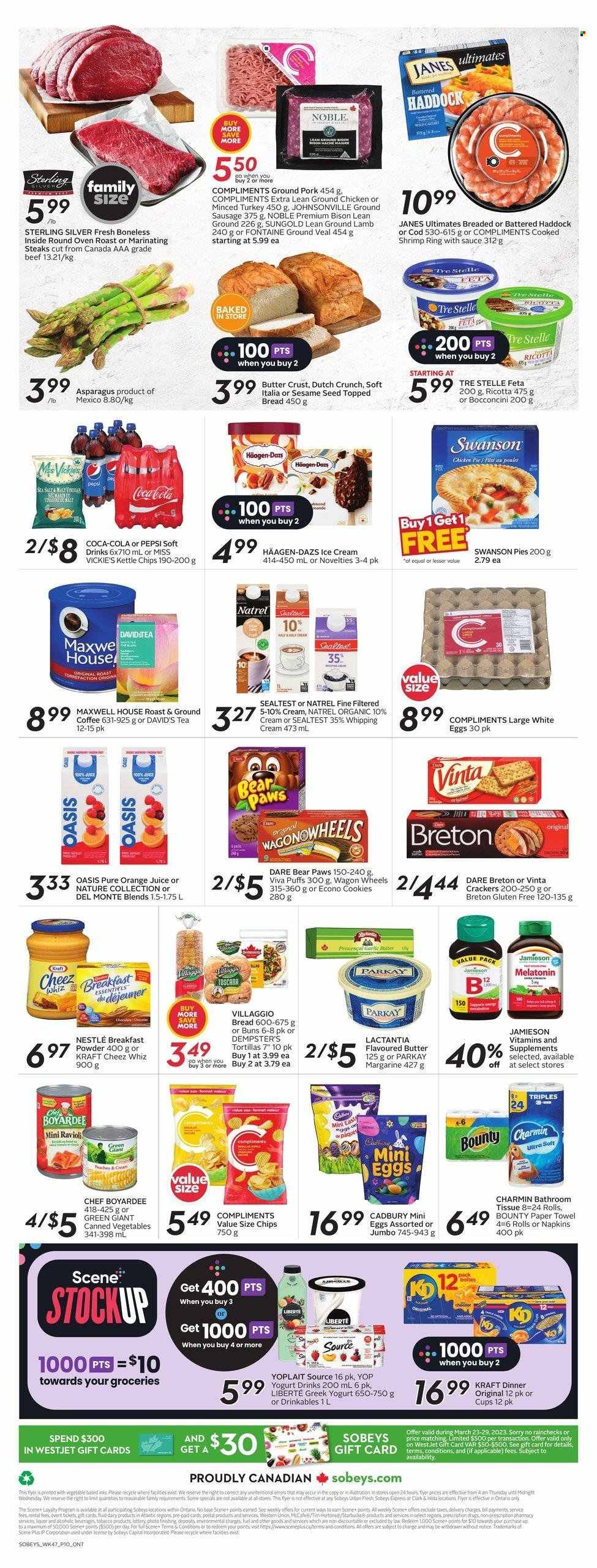 Sobeys flyer - March 23, 2023 - March 29, 2023. Page 2