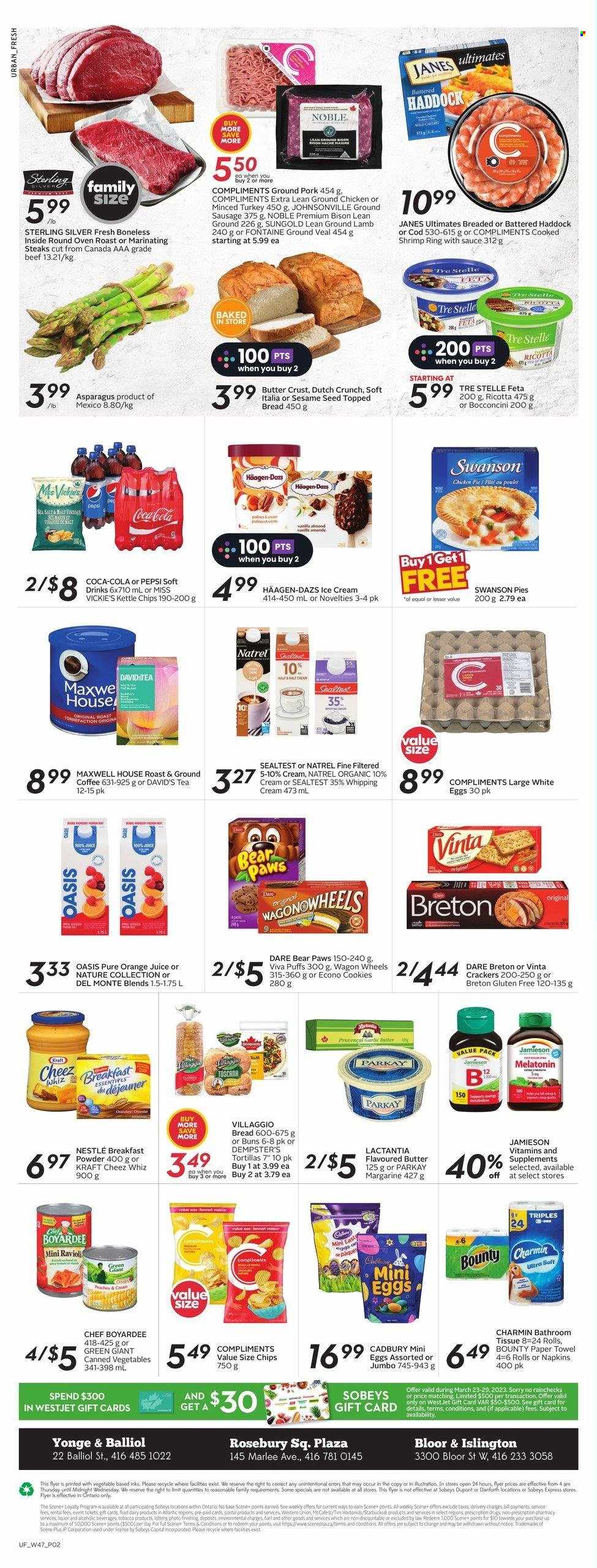 Sobeys Urban Fresh flyer - March 23, 2023 - March 29, 2023. Page 2