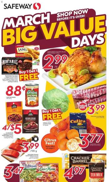 Safeway Flyer - March 23, 2023 - March 29, 2023.