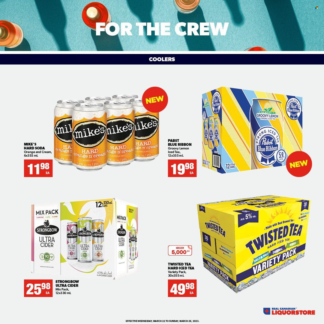 Real Canadian Liquorstore flyer - March 22, 2023 - March 26, 2023. Page 12