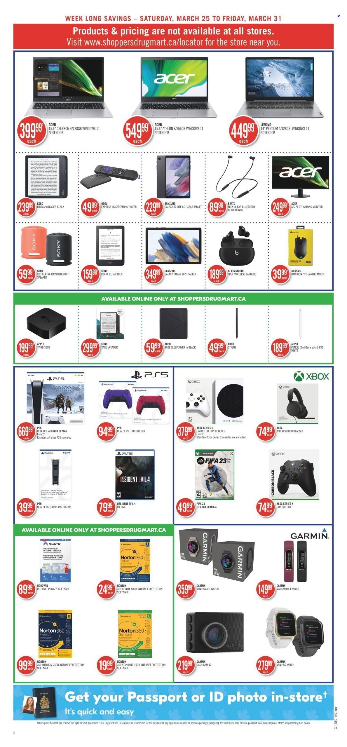 Shoppers Drug Mart flyer - March 25, 2023 - March 31, 2023. Page 9