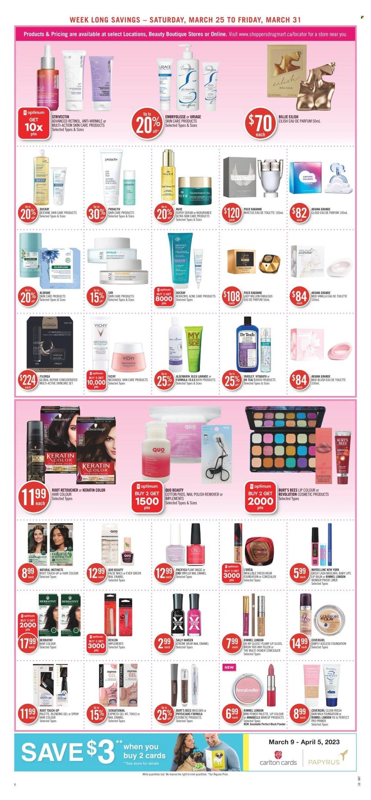 Shoppers Drug Mart flyer - March 25, 2023 - March 31, 2023. Page 14
