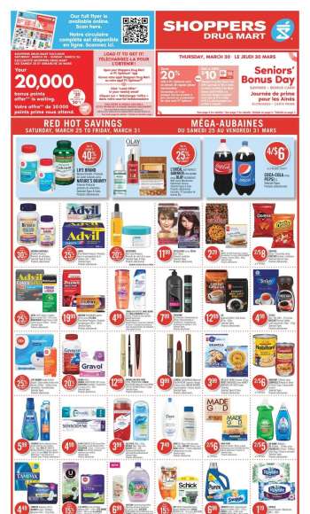 Shoppers Drug Mart Flyer - March 25, 2023 - March 31, 2023.