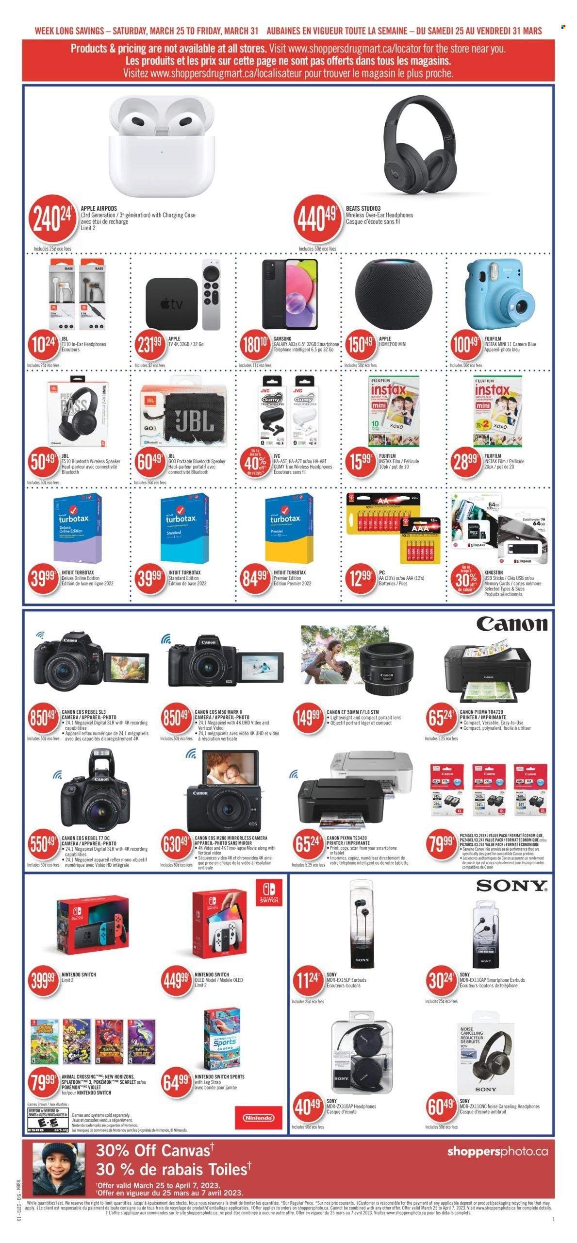 Shoppers Drug Mart flyer - March 25, 2023 - March 31, 2023. Page 8