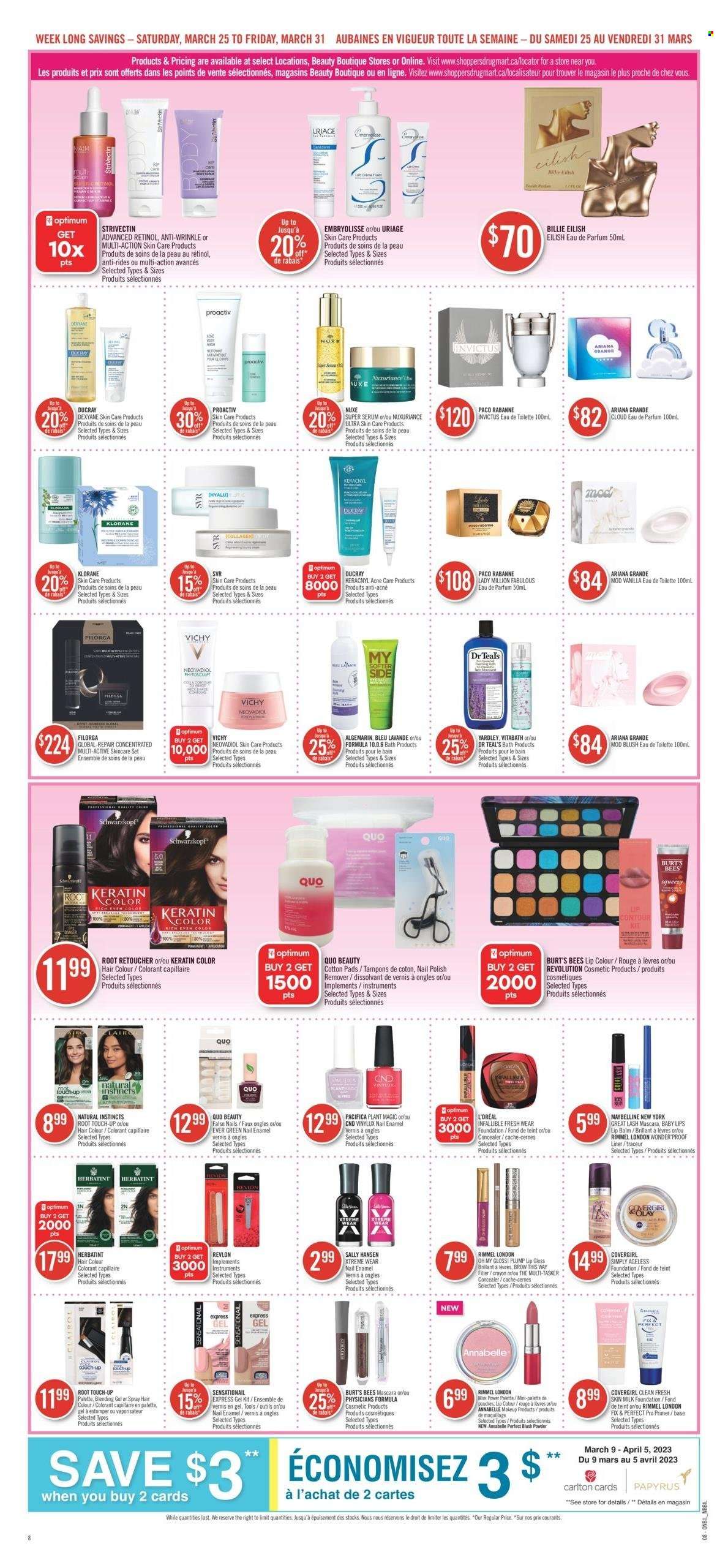 Shoppers Drug Mart flyer - March 25, 2023 - March 31, 2023. Page 14