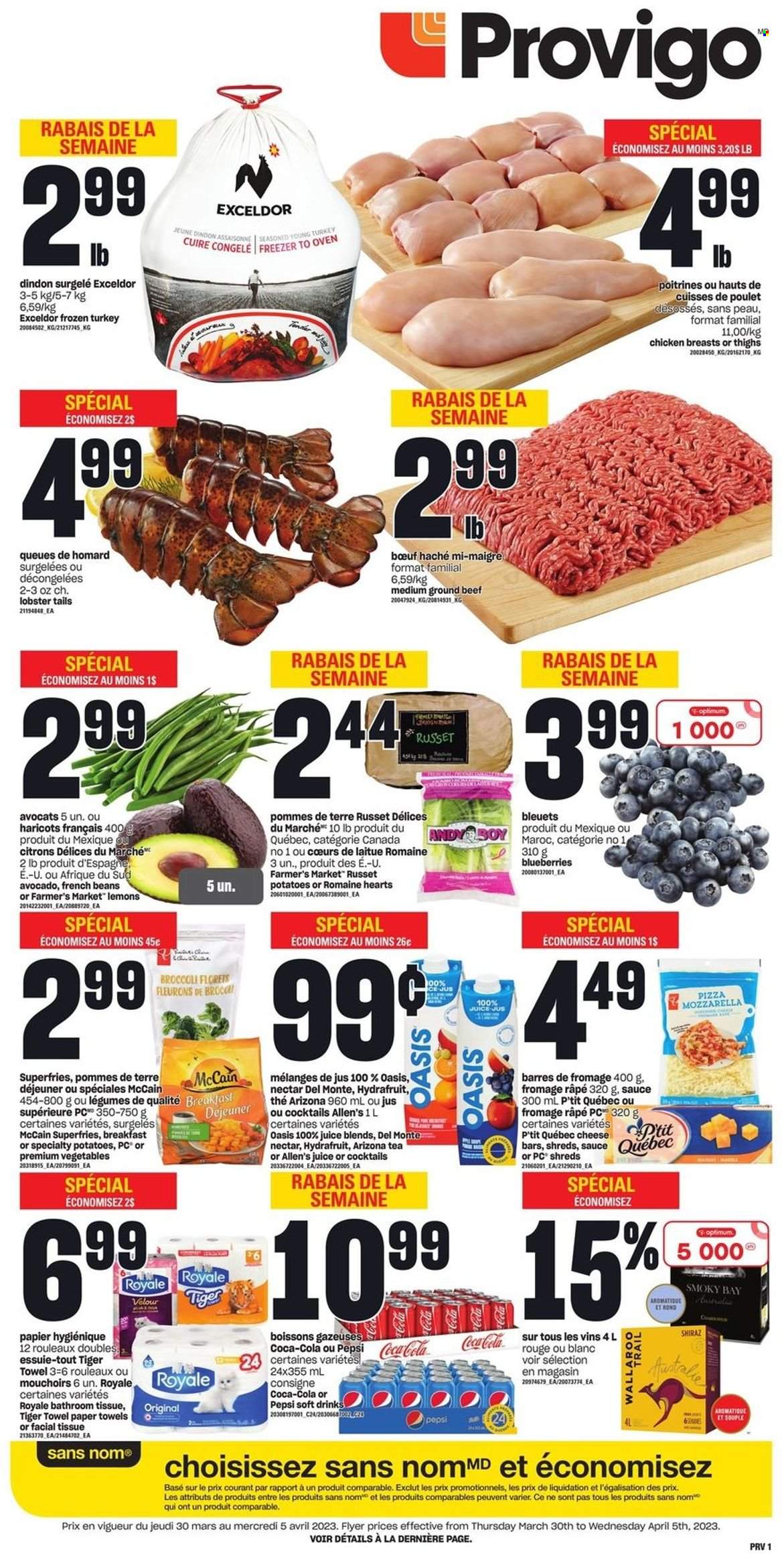 Provigo flyer - March 30, 2023 - April 05, 2023. Page 1
