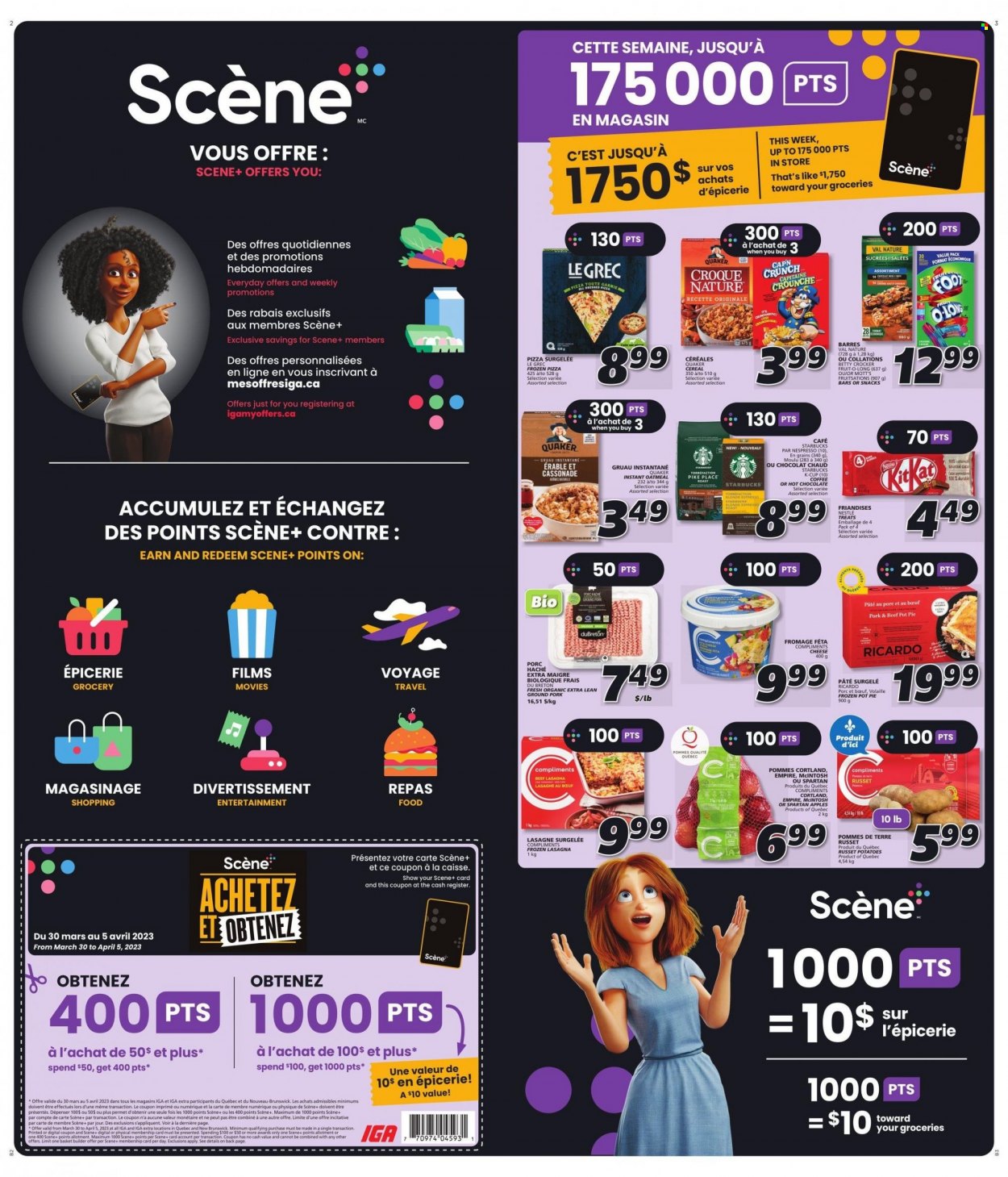 IGA flyer - March 30, 2023 - April 05, 2023. Page 3