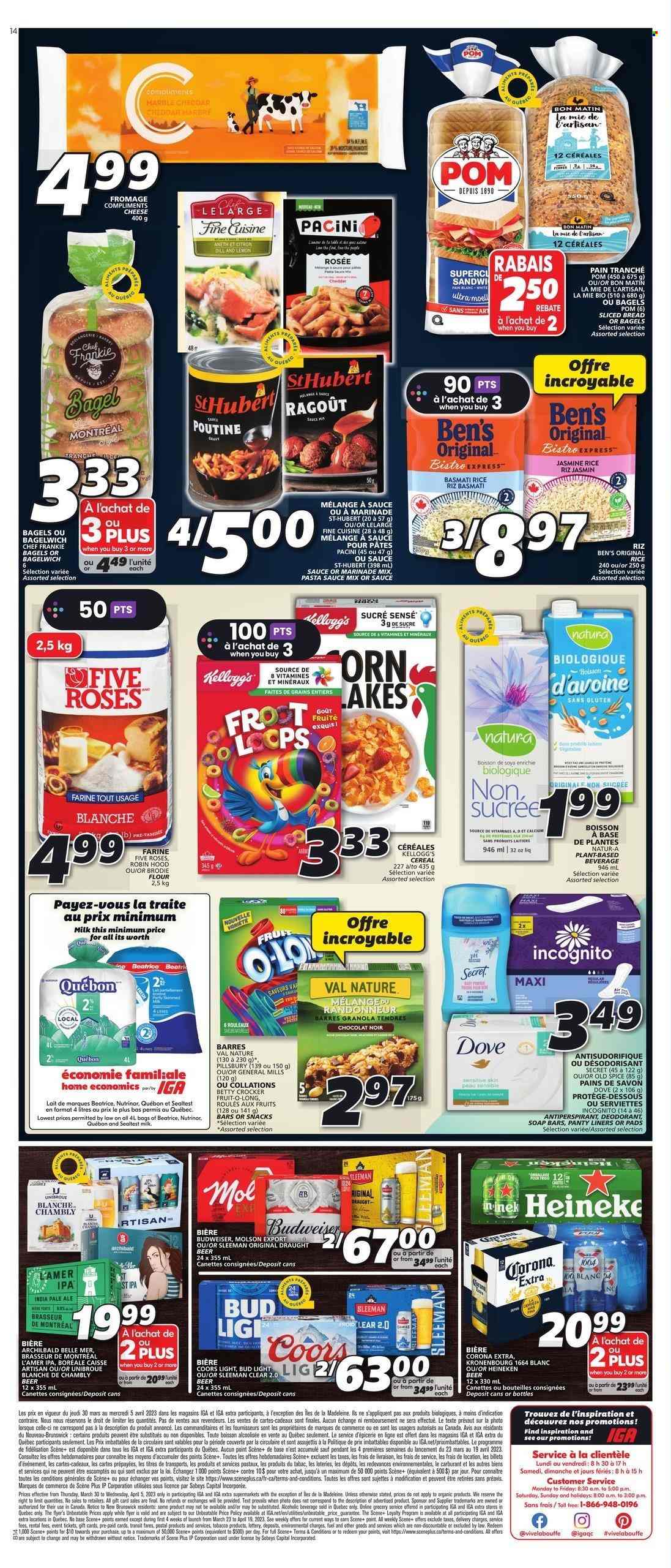 IGA flyer - March 30, 2023 - April 05, 2023. Page 5