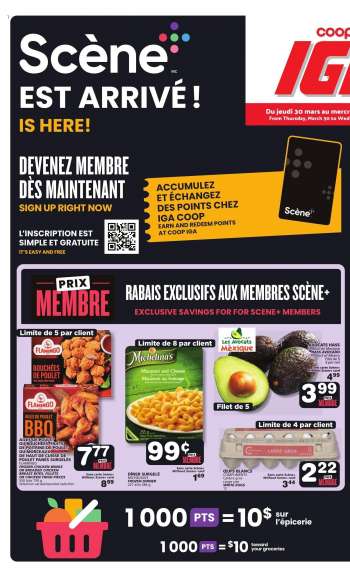 IGA Flyer - March 30, 2023 - April 05, 2023.