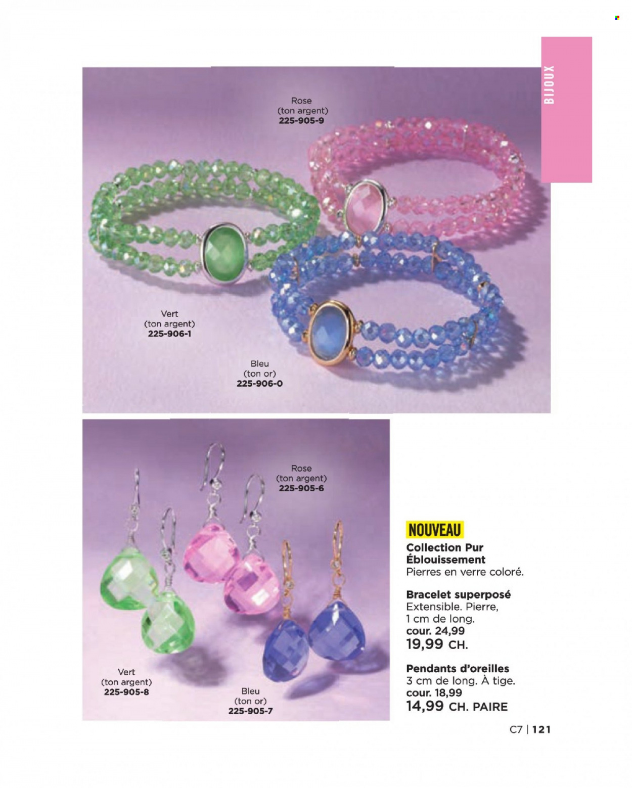 thumbnail - Circulaire Avon - Produits soldés - bijouterie, bracelet. Page 121.