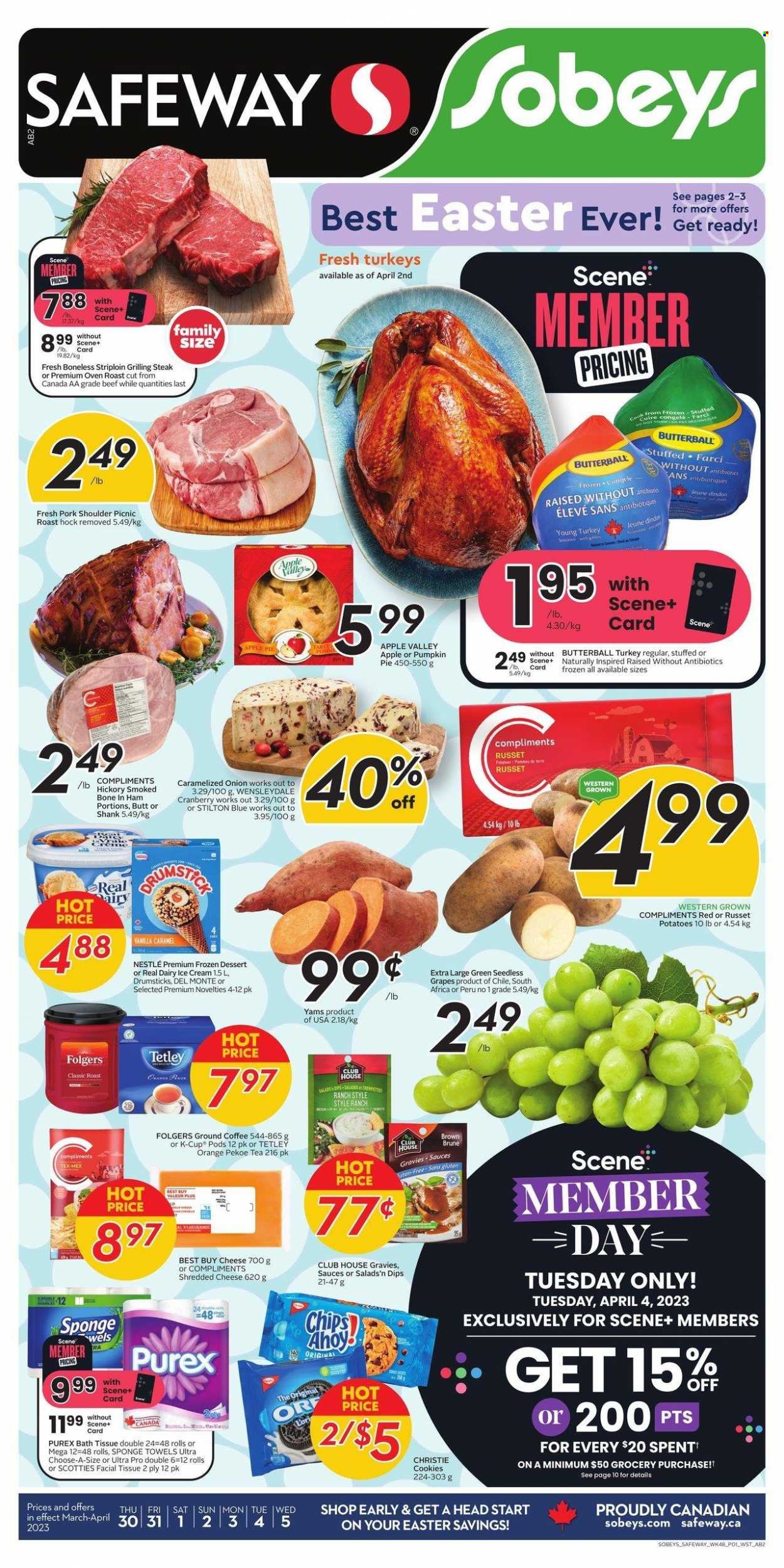 Sobeys flyer - March 30, 2023 - April 05, 2023. Page 1
