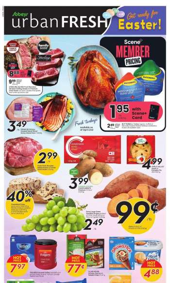 Sobeys Urban Fresh Flyer - March 30, 2023 - April 05, 2023.