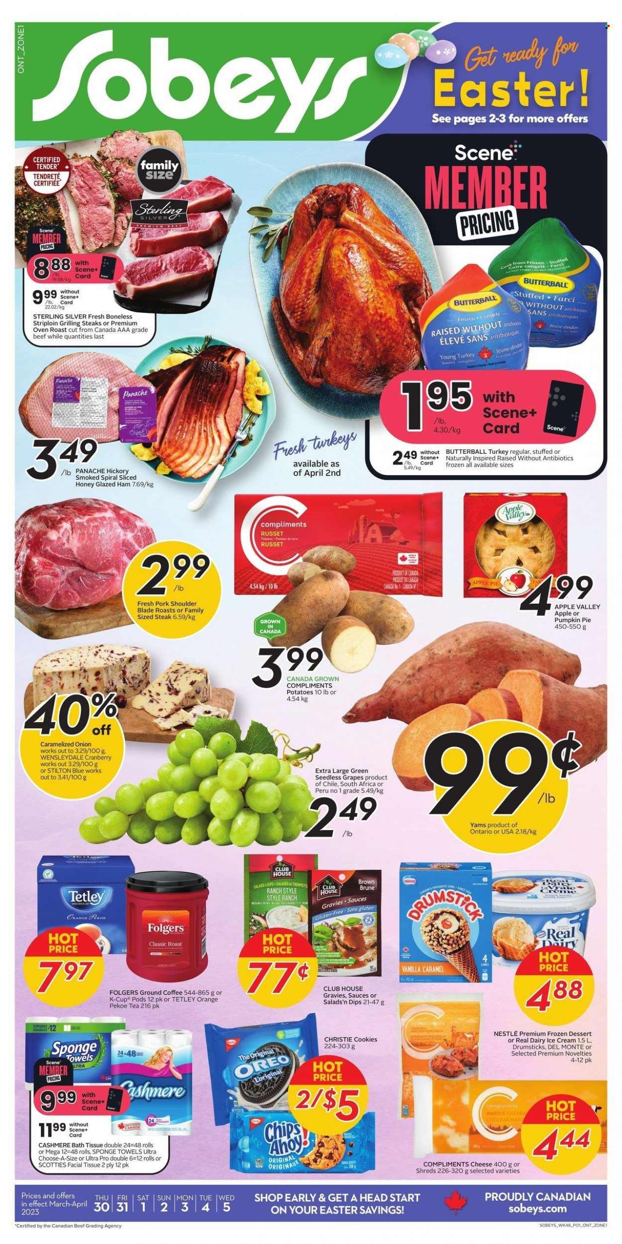 Sobeys flyer - March 30, 2023 - April 05, 2023. Page 1