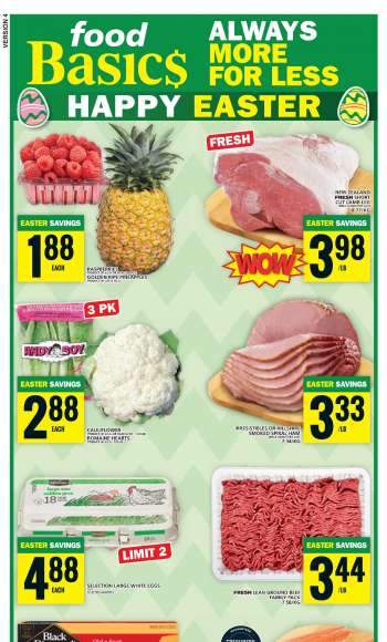 Food Basics Flyer - March 30, 2023 - April 05, 2023.