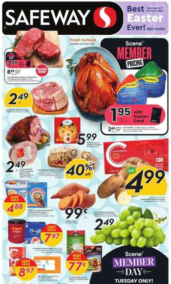 Safeway Flyer - March 30, 2023 - April 05, 2023.