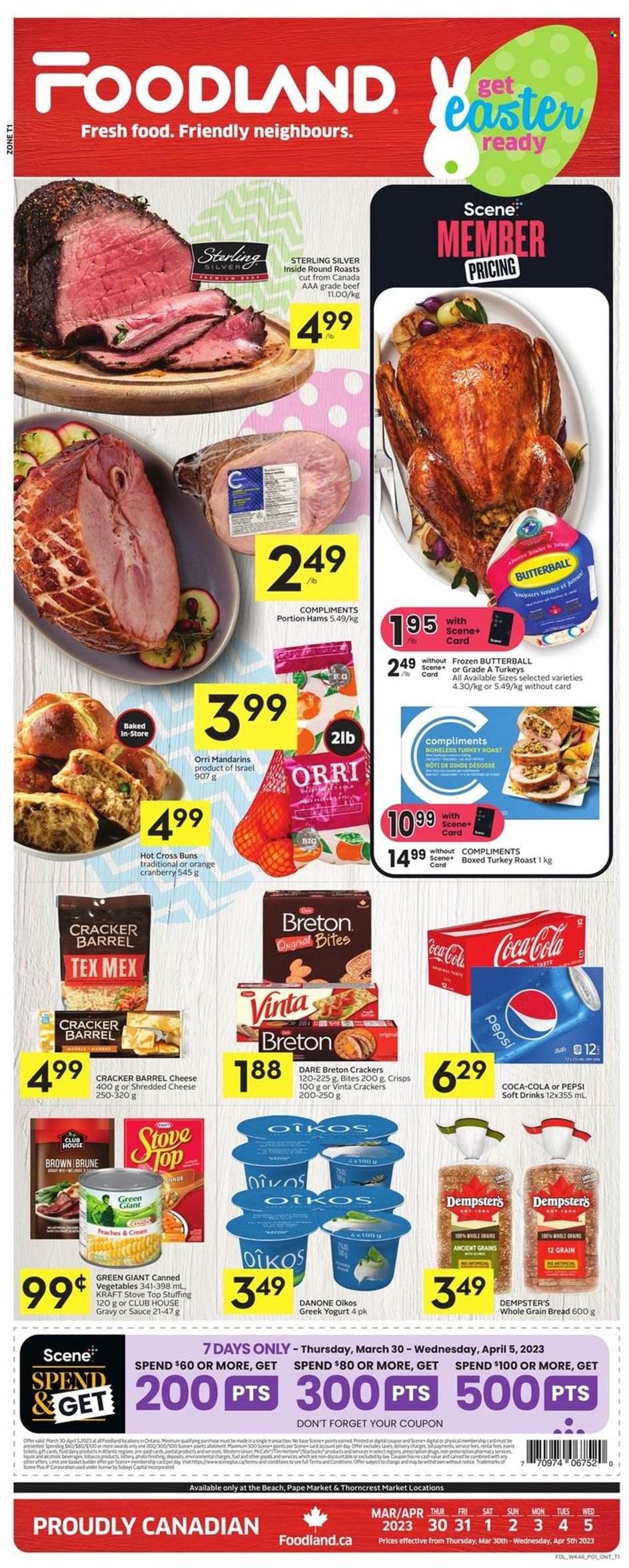 Foodland flyer - March 30, 2023 - April 05, 2023. Page 1