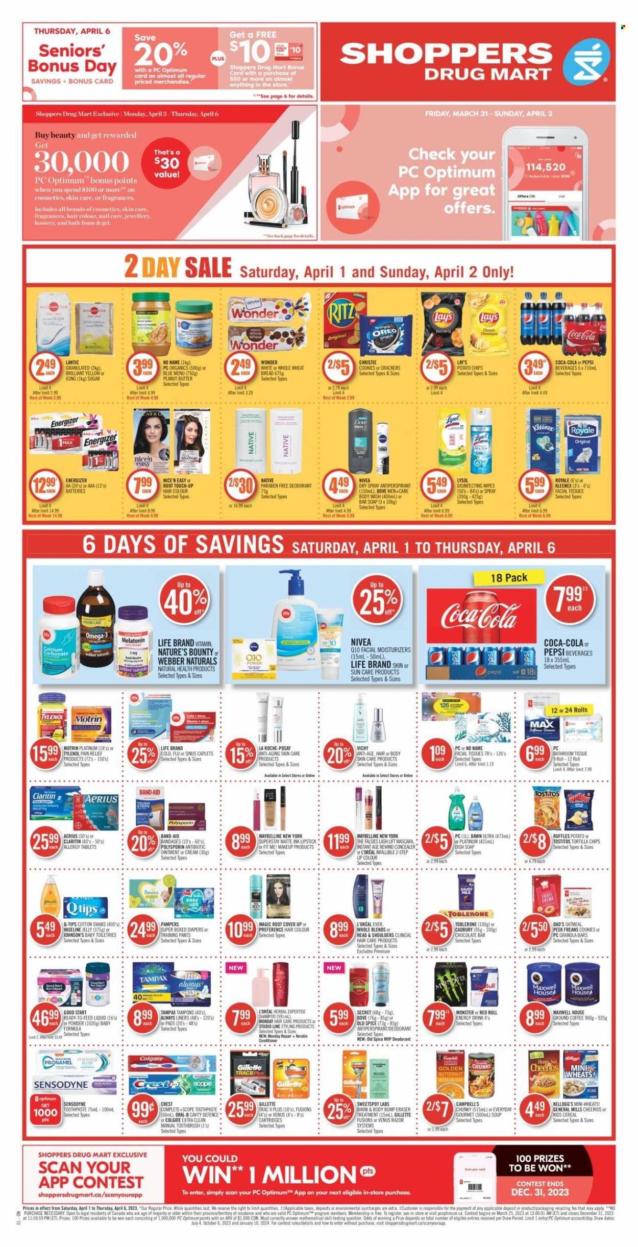 Shoppers Drug Mart flyer - April 01, 2023 - April 06, 2023. Page 1
