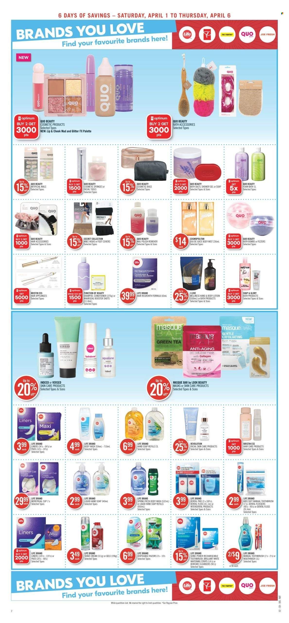 Shoppers Drug Mart flyer - April 01, 2023 - April 06, 2023. Page 12