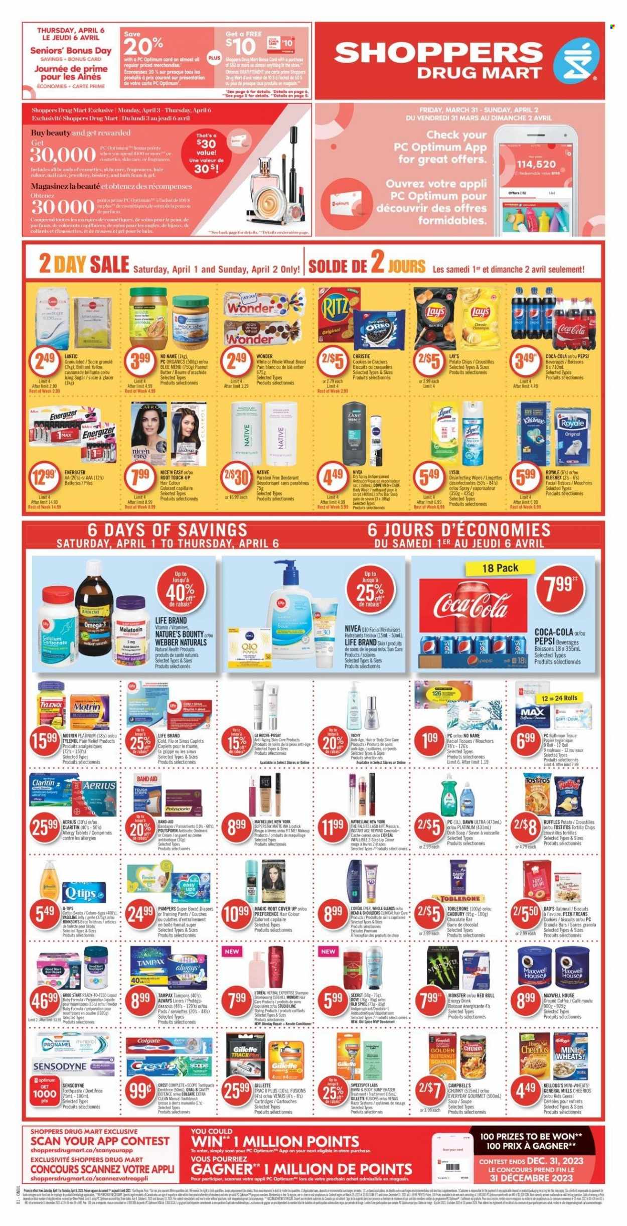 Shoppers Drug Mart flyer - April 01, 2023 - April 06, 2023. Page 1
