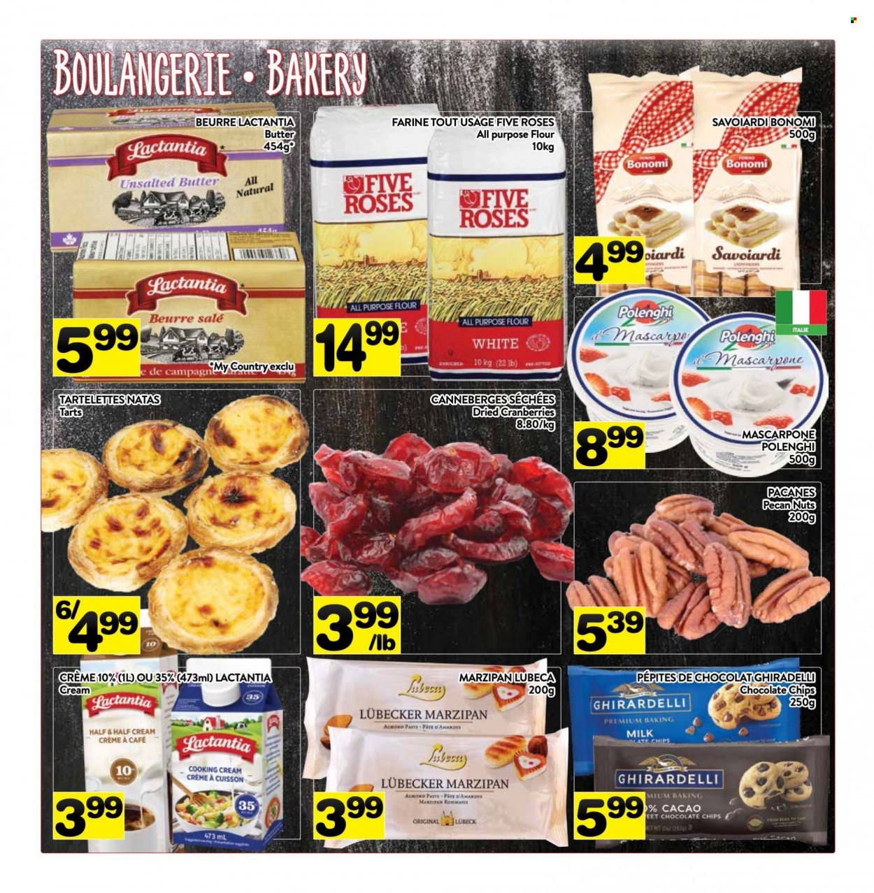 thumbnail - Circulaire PA Supermarché - 03 Avril 2023 - 09 Avril 2023 - Produits soldés - tartelettes, beurre, chips, farine, mascarpone. Page 4.