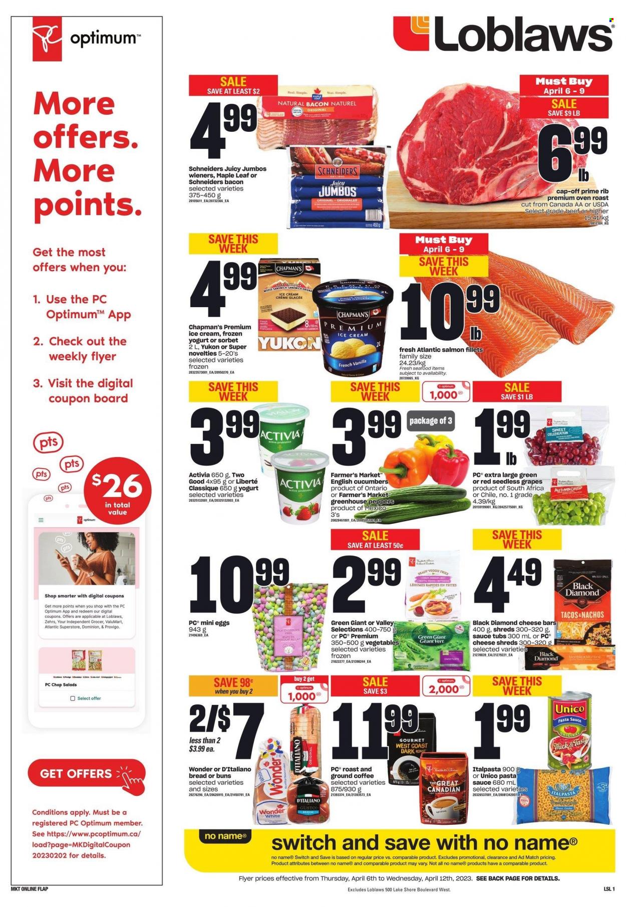 Loblaws flyer - April 06, 2023 - April 12, 2023. Page 1