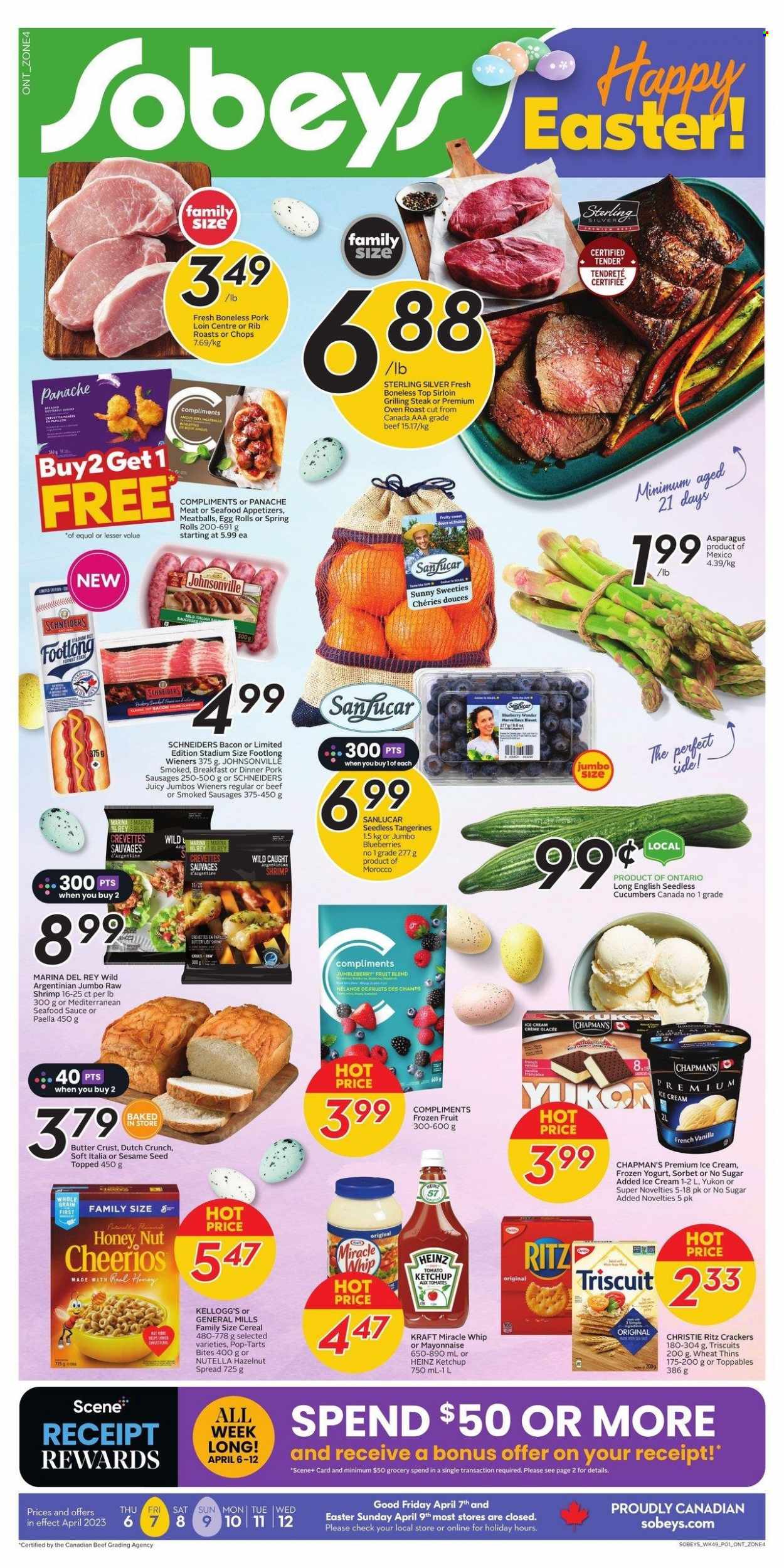 Sobeys flyer - April 06, 2023 - April 12, 2023. Page 1