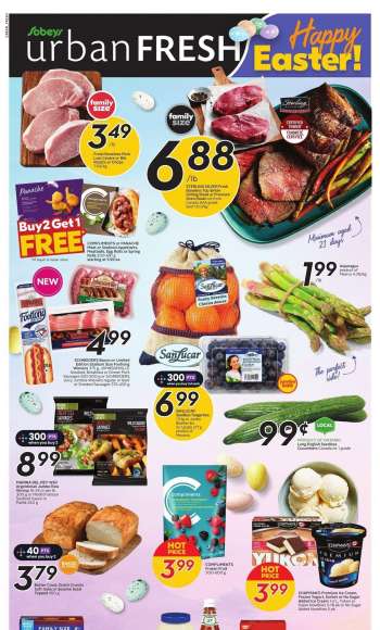 Sobeys Urban Fresh Flyer - April 06, 2023 - April 12, 2023.