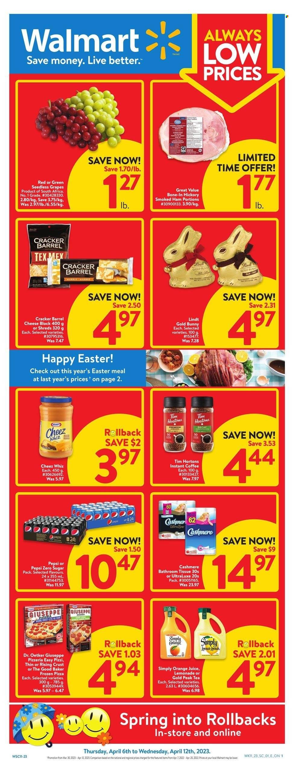 Walmart flyer - April 06, 2023 - April 12, 2023. Page 1