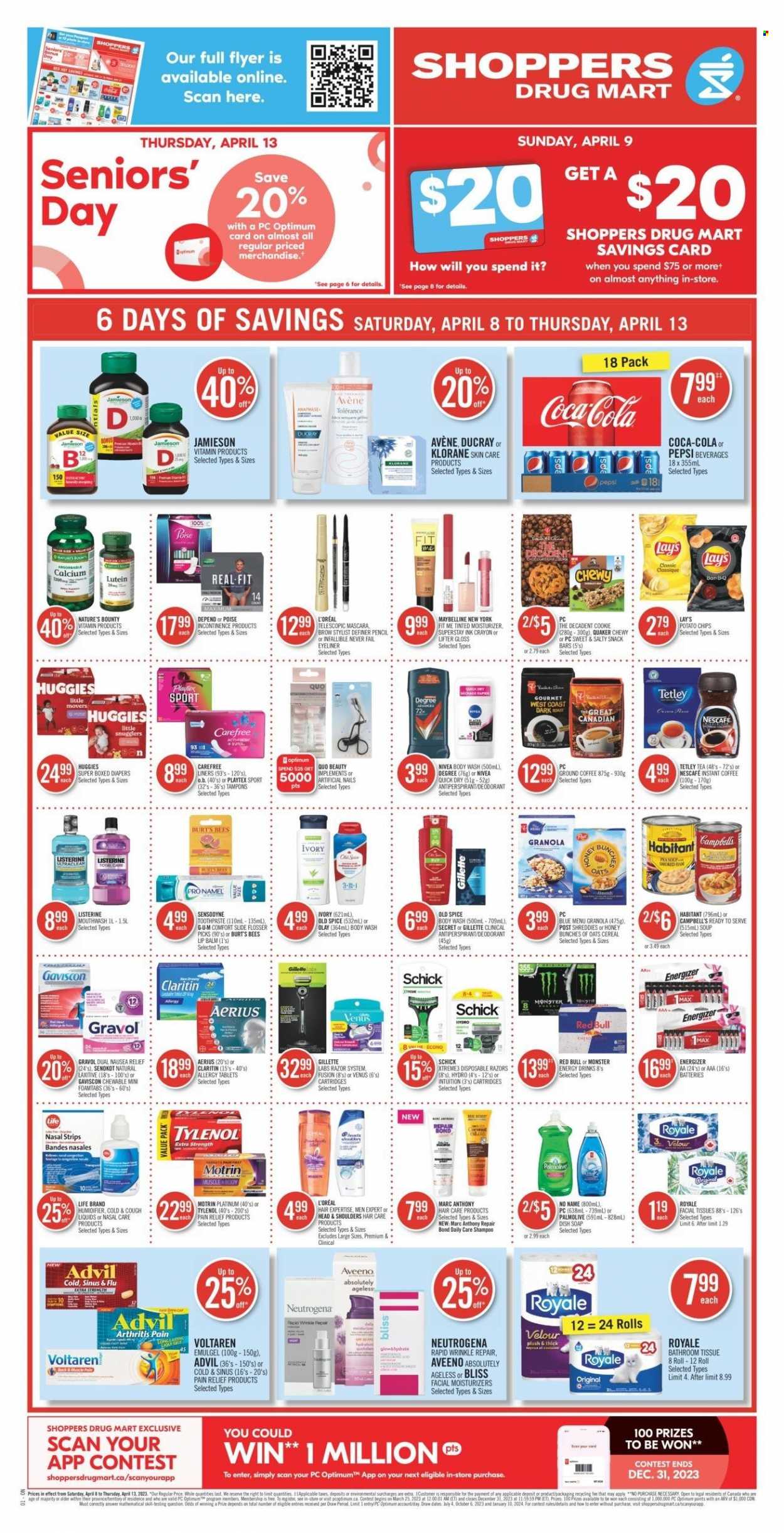 Shoppers Drug Mart flyer - April 08, 2023 - April 13, 2023. Page 1