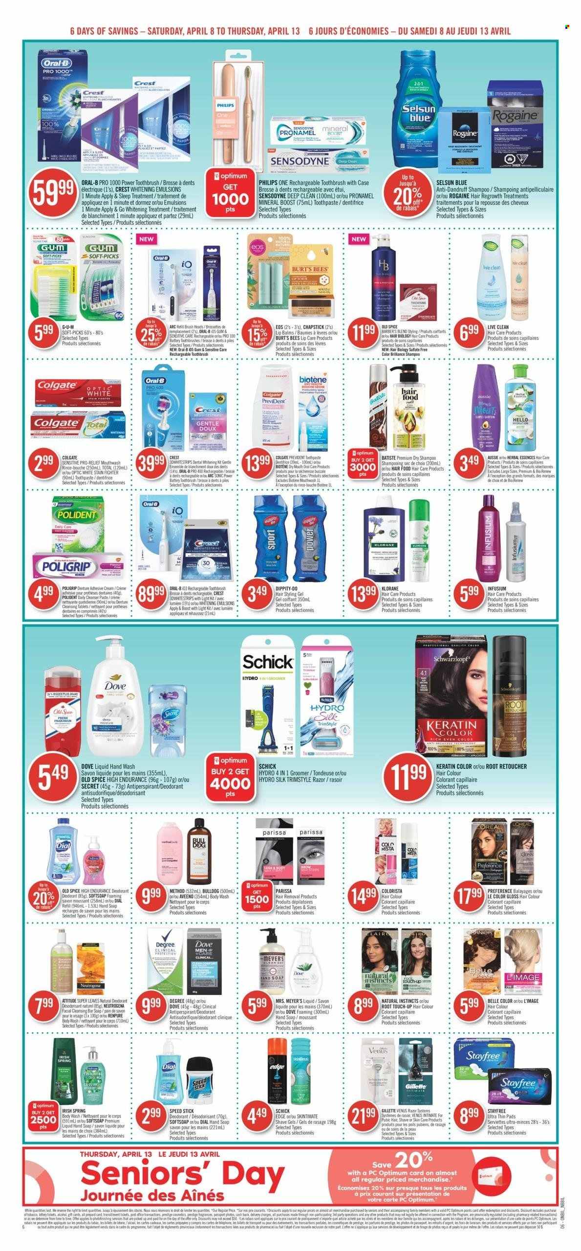 Shoppers Drug Mart flyer - April 08, 2023 - April 13, 2023. Page 7