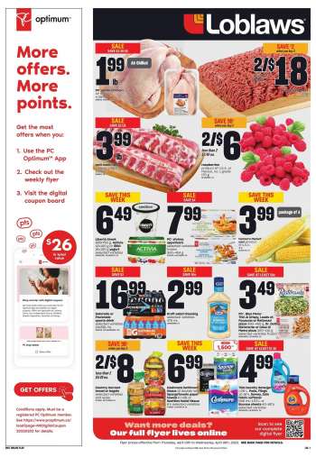 Circulaire Loblaws - 13 Avril 2023 - 19 Avril 2023.