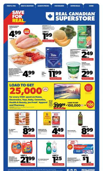 Circulaire Real Canadian Superstore - 13 Avril 2023 - 19 Avril 2023.