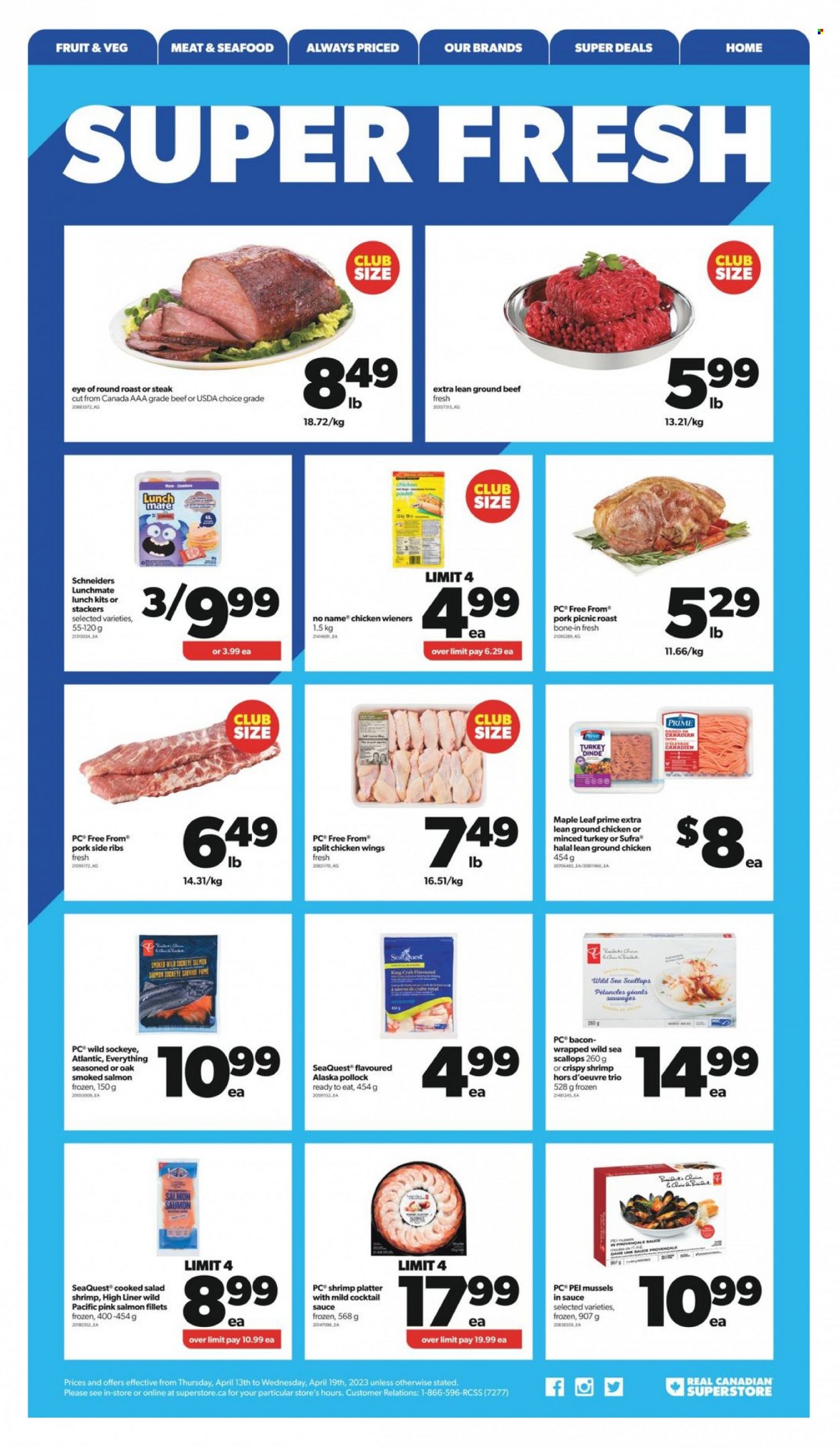 Real Canadian Superstore flyer - April 13, 2023 - April 19, 2023. Page 3