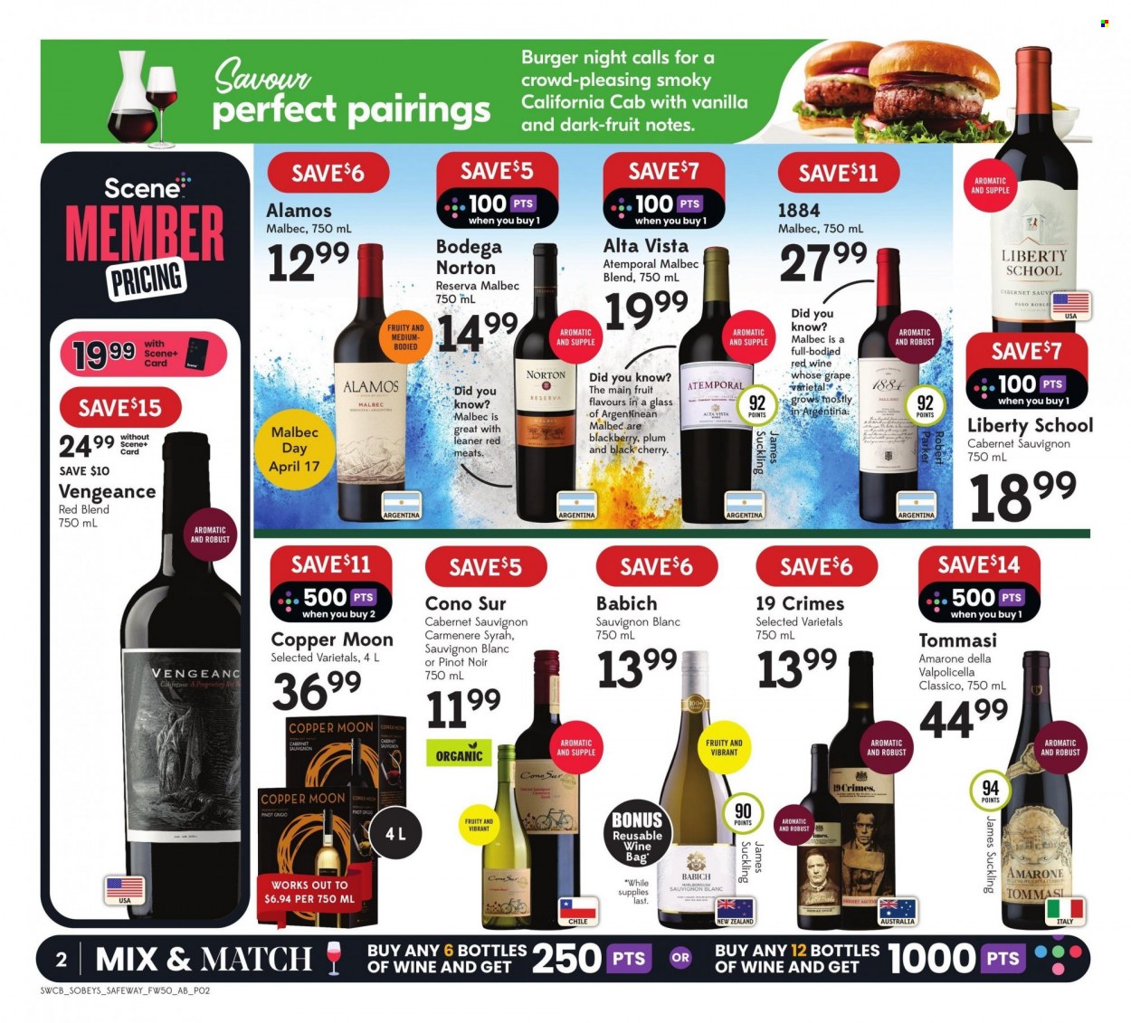 Sobeys Liquor flyer - April 13, 2023 - April 19, 2023. Page 2