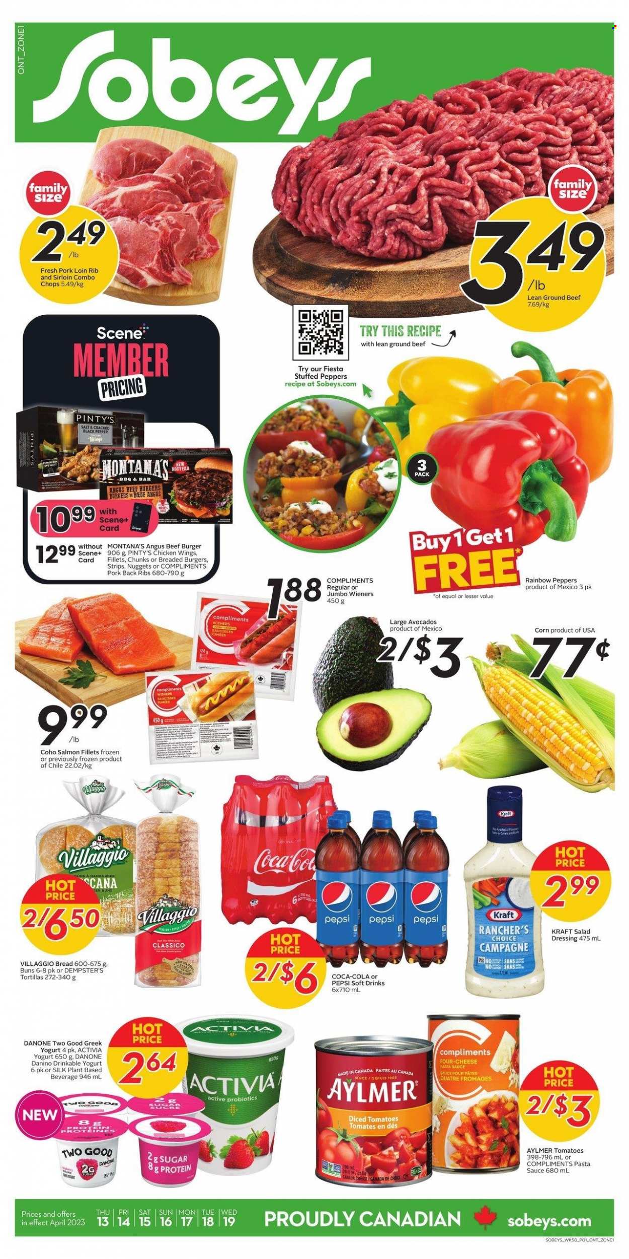 Sobeys flyer - April 13, 2023 - April 19, 2023. Page 1