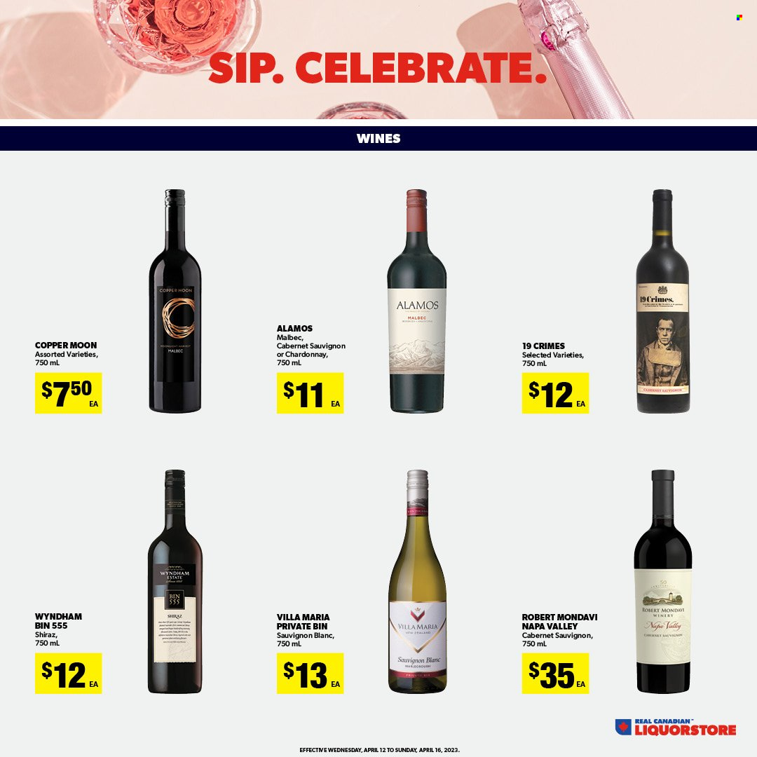 Real Canadian Liquorstore flyer - April 12, 2023 - April 16, 2023. Page 4