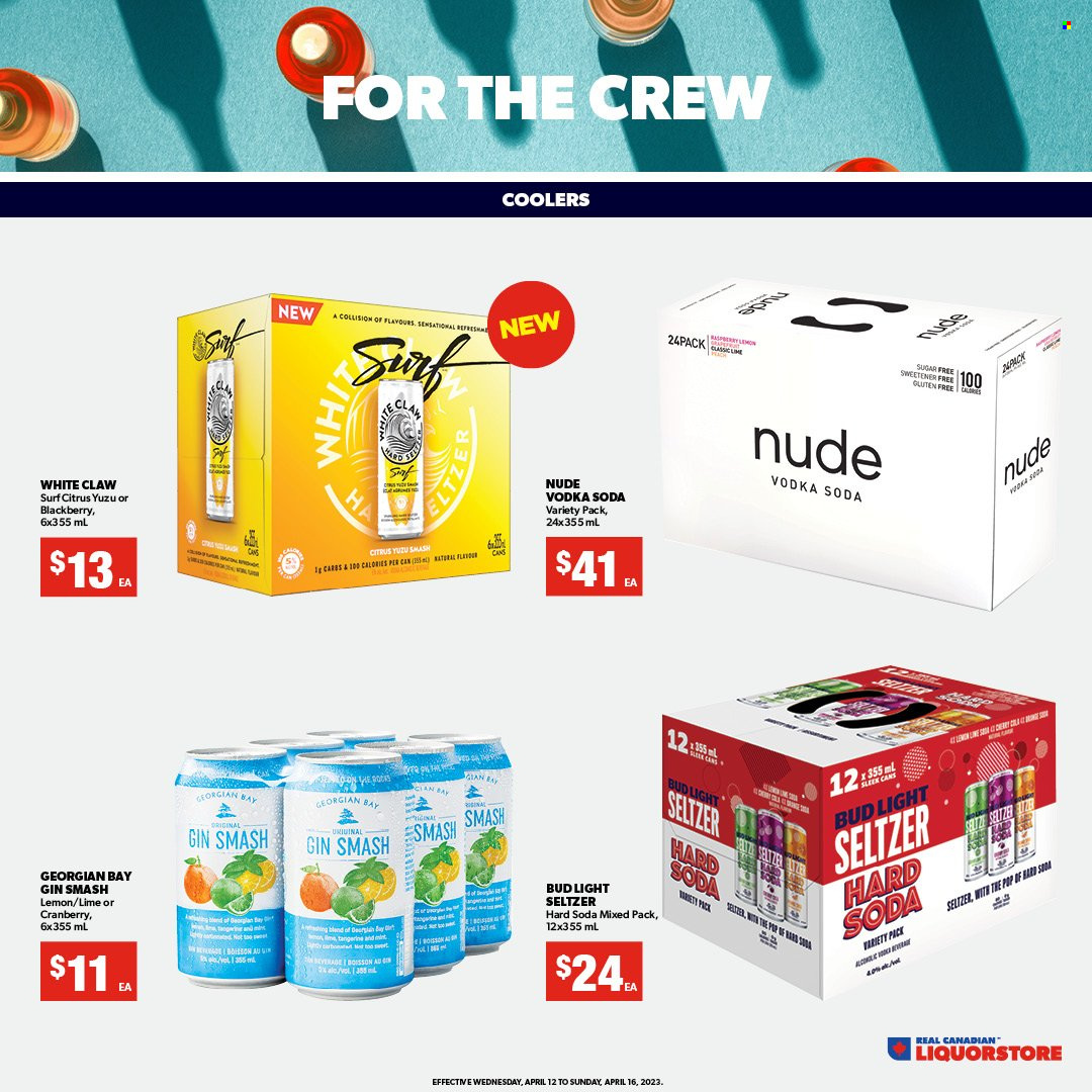 Real Canadian Liquorstore flyer - April 12, 2023 - April 16, 2023. Page 12
