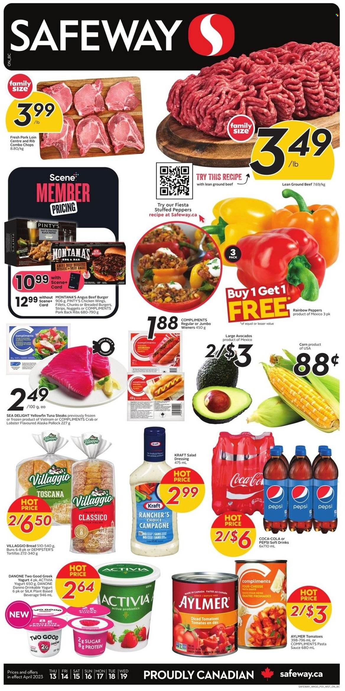 Safeway flyer - April 13, 2023 - April 19, 2023. Page 1