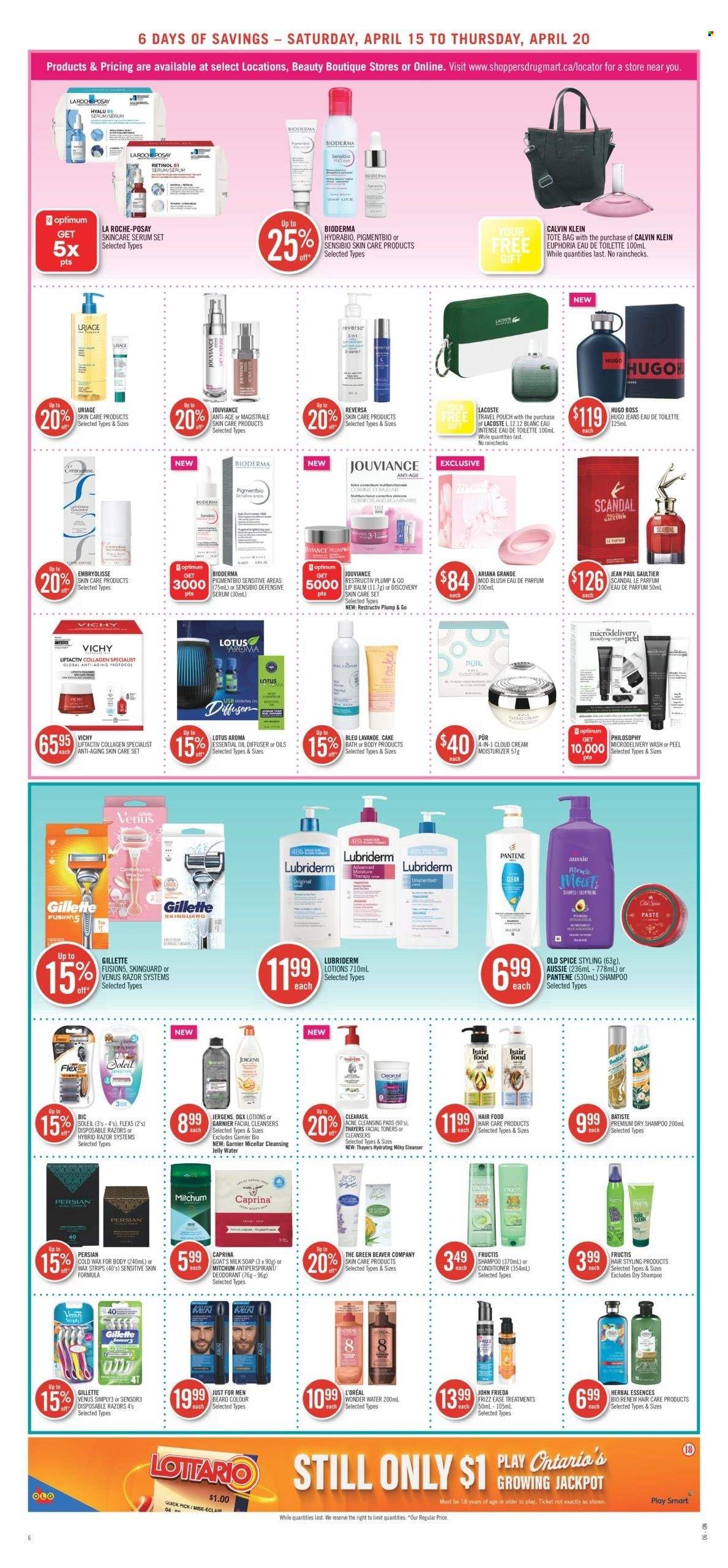 Shoppers Drug Mart flyer - April 15, 2023 - April 20, 2023. Page 7