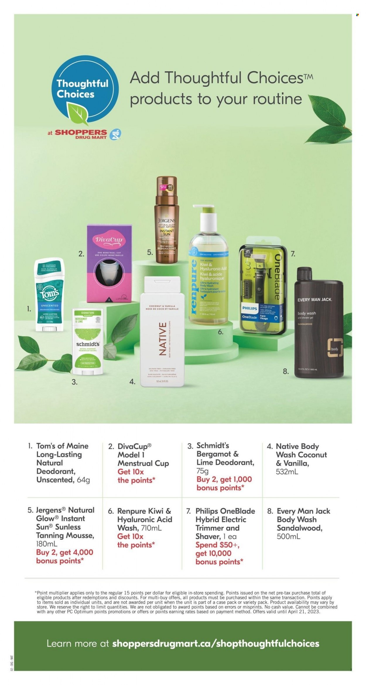 Shoppers Drug Mart flyer - April 15, 2023 - April 20, 2023. Page 19