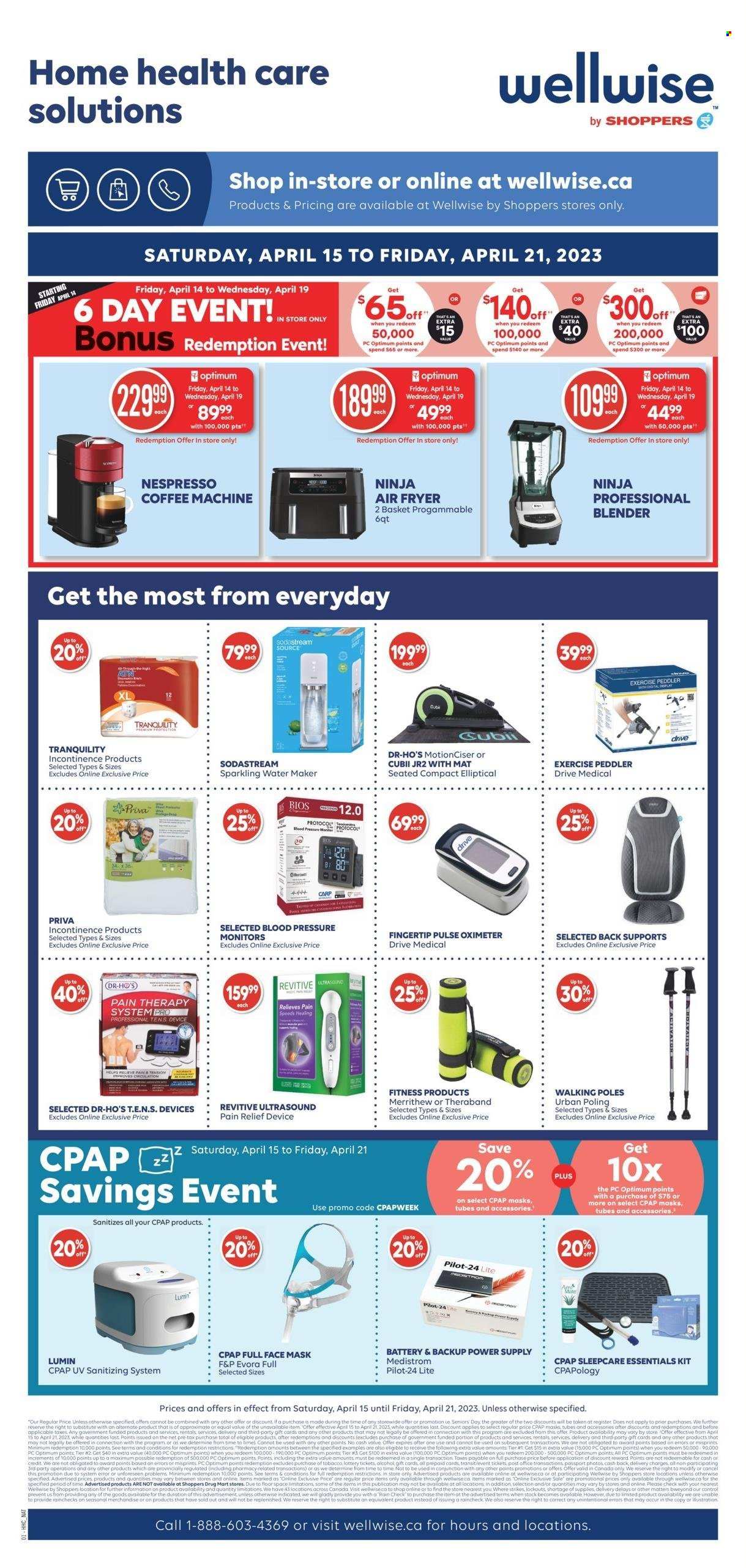 Shoppers Drug Mart flyer - April 15, 2023 - April 20, 2023. Page 20