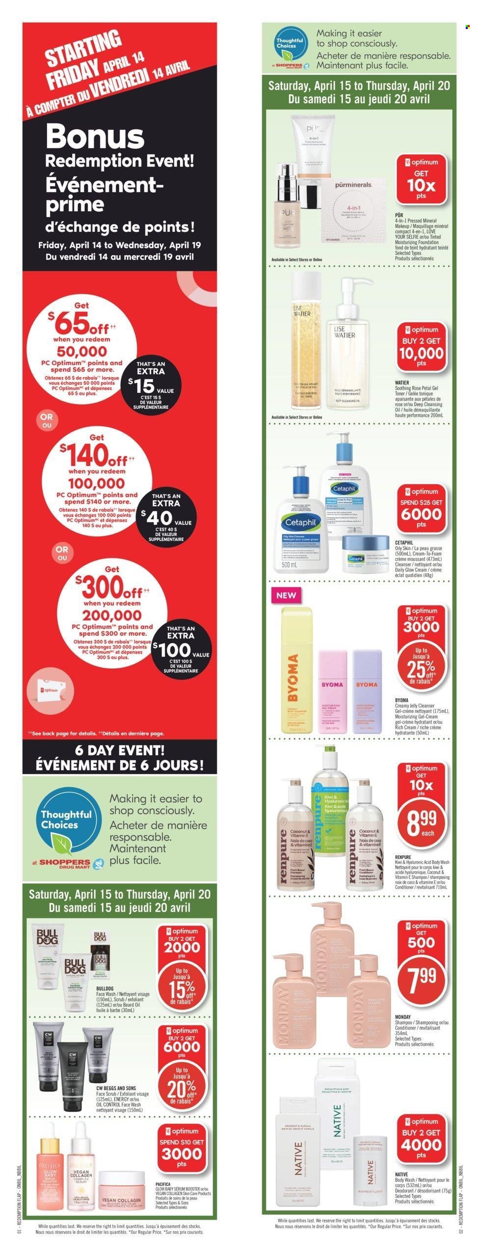 Shoppers Drug Mart flyer - April 15, 2023 - April 20, 2023. Page 22