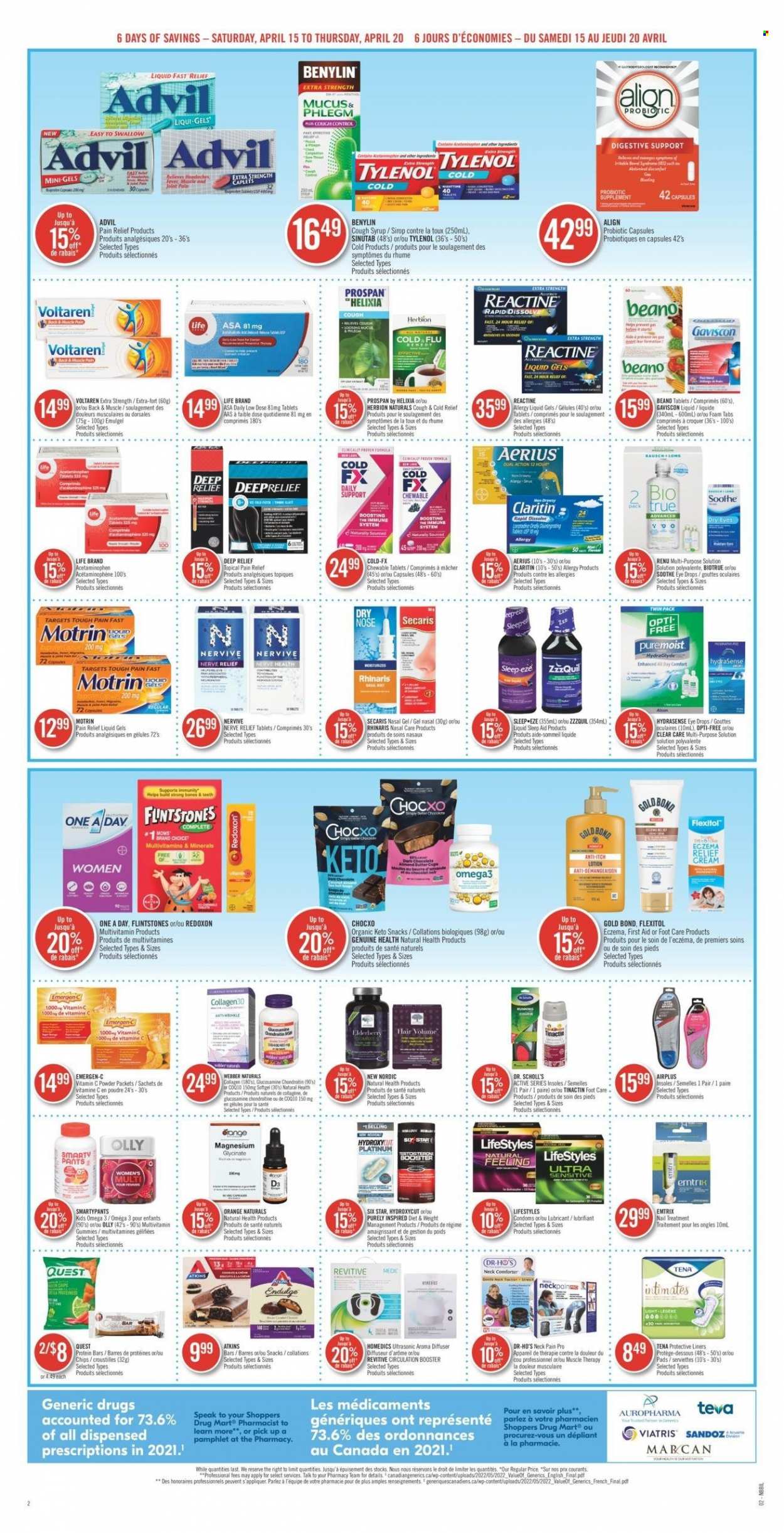 Shoppers Drug Mart flyer - April 15, 2023 - April 20, 2023. Page 2