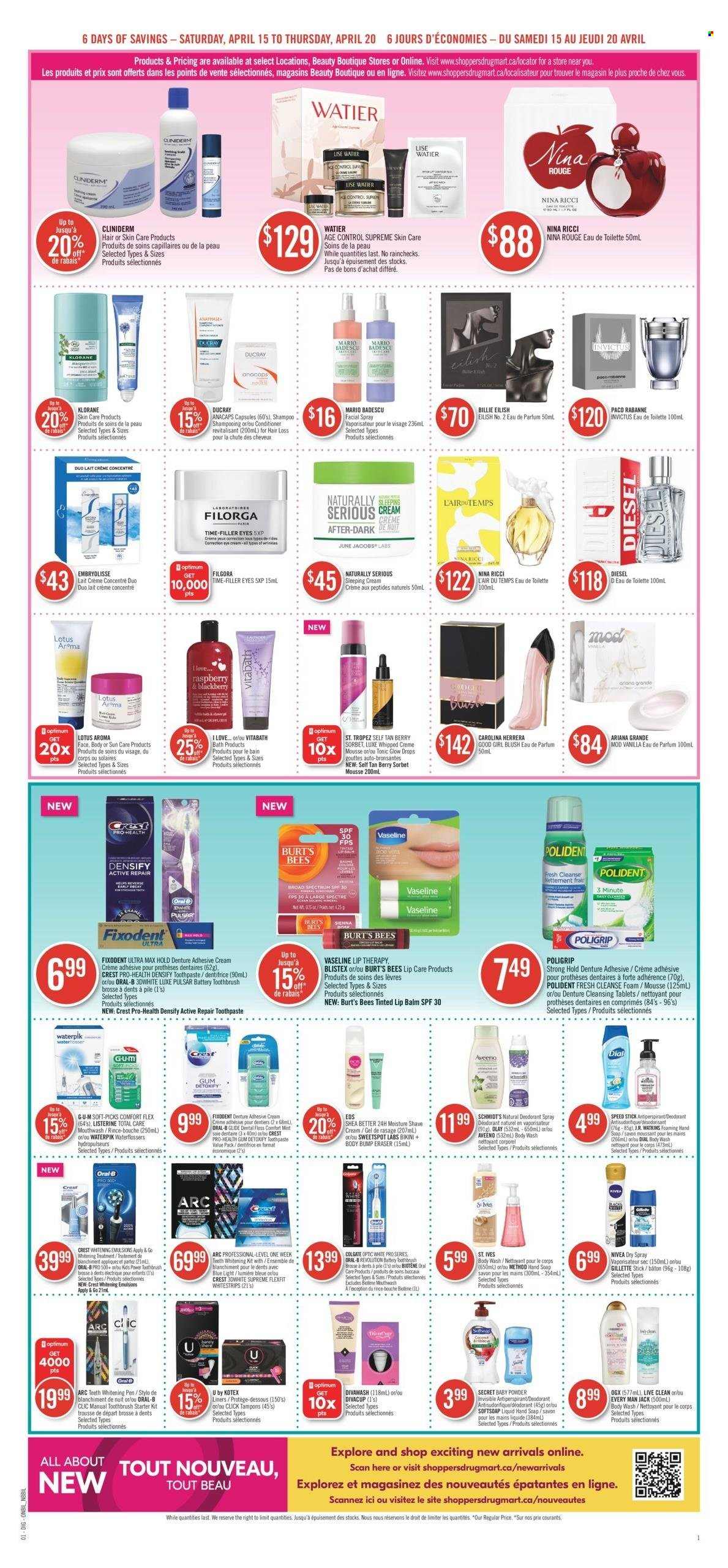 Shoppers Drug Mart flyer - April 15, 2023 - April 20, 2023. Page 5