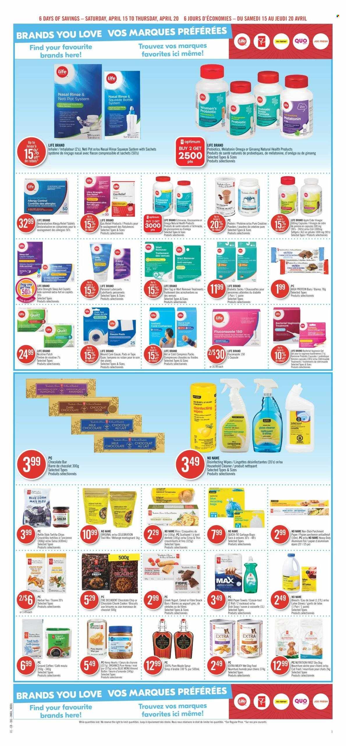 Shoppers Drug Mart flyer - April 15, 2023 - April 20, 2023. Page 15