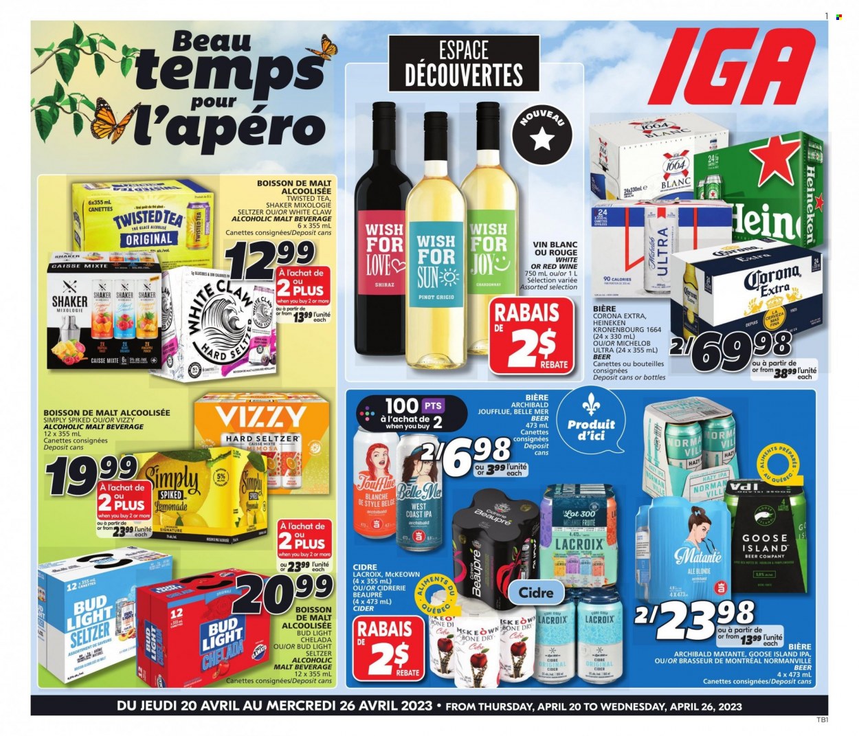 IGA flyer - April 20, 2023 - April 26, 2023. Page 18