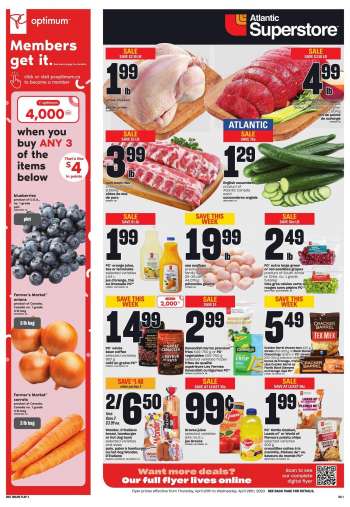 Atlantic Superstore Flyer - April 20, 2023 - April 26, 2023.